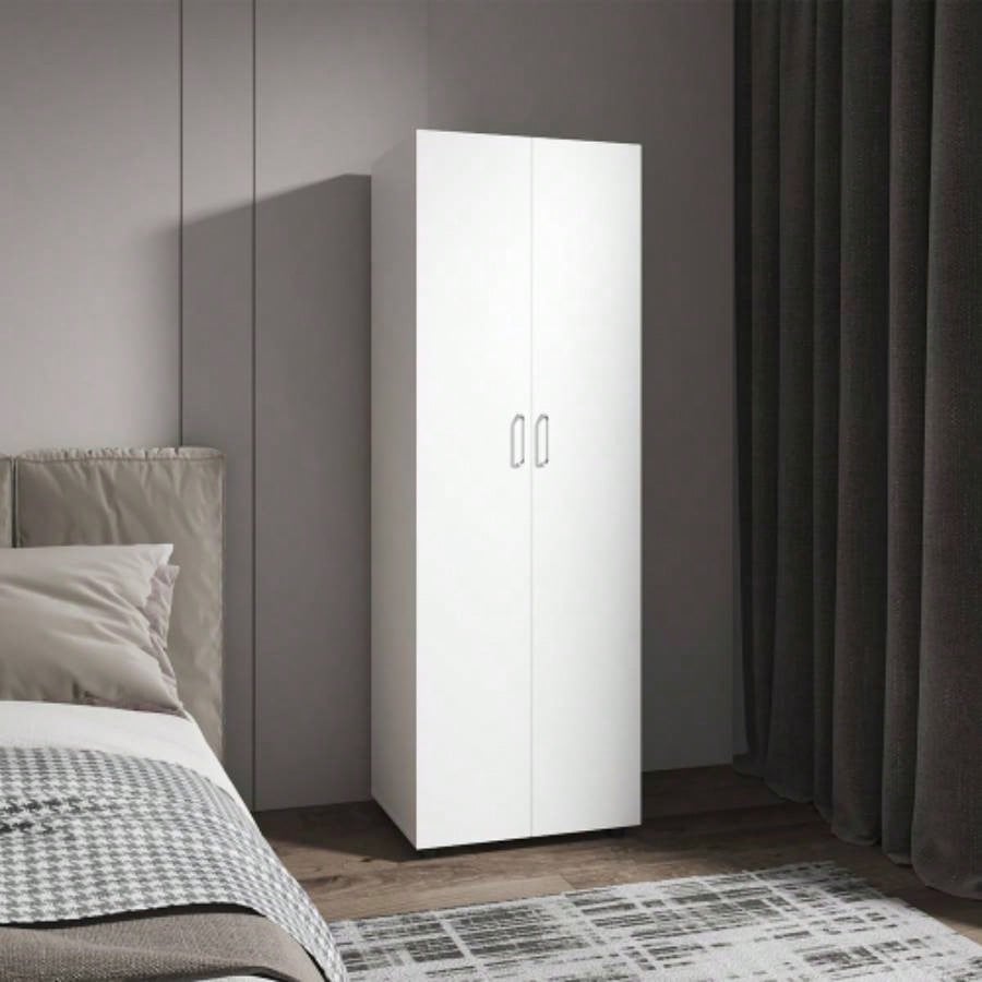 Barkley Slim Armoire, White