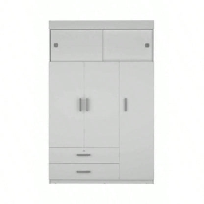 Kingswood 2 - Drawer Rectangle Armoire White