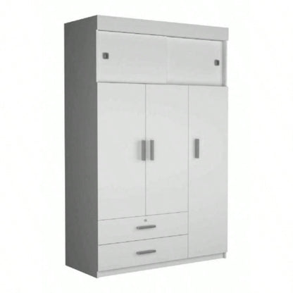 Kingswood 2 - Drawer Rectangle Armoire White