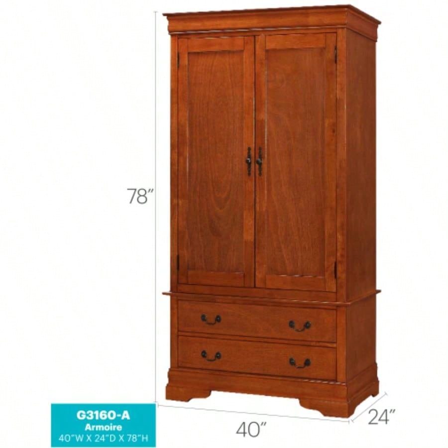 Elegant Oak Armoire Timeless Storage