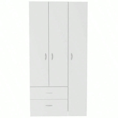 Rowaton 2 - Drawer 3 - Door Armoire White
