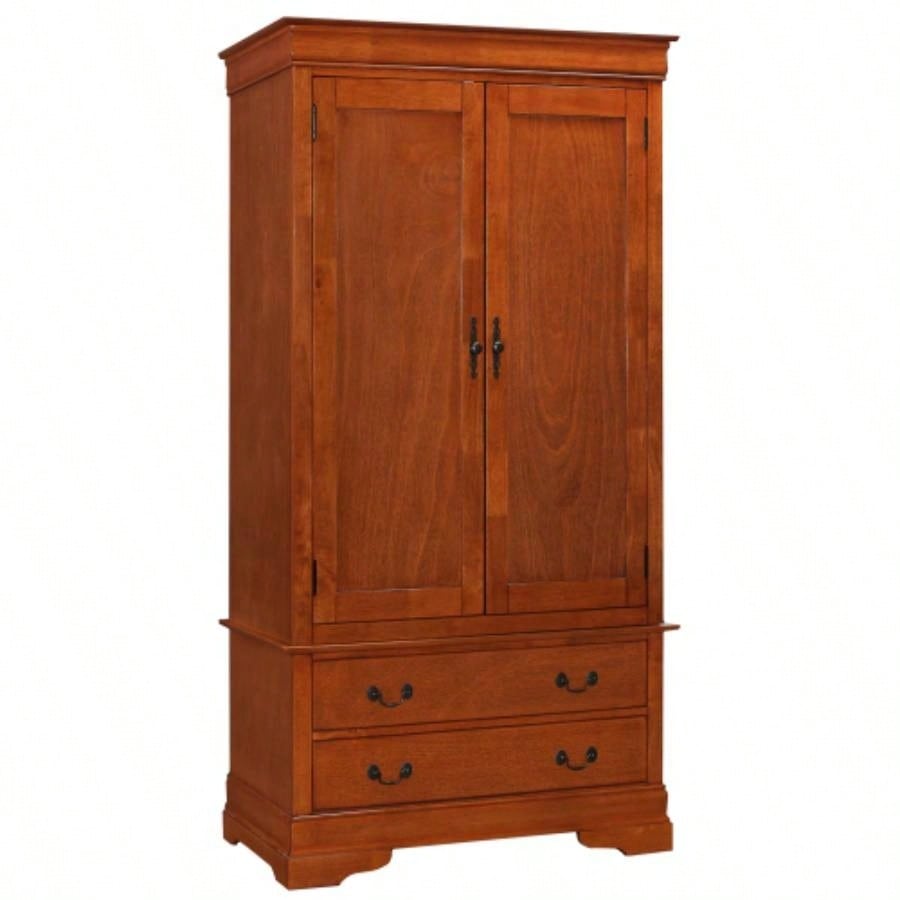 Elegant Oak Armoire Timeless Storage
