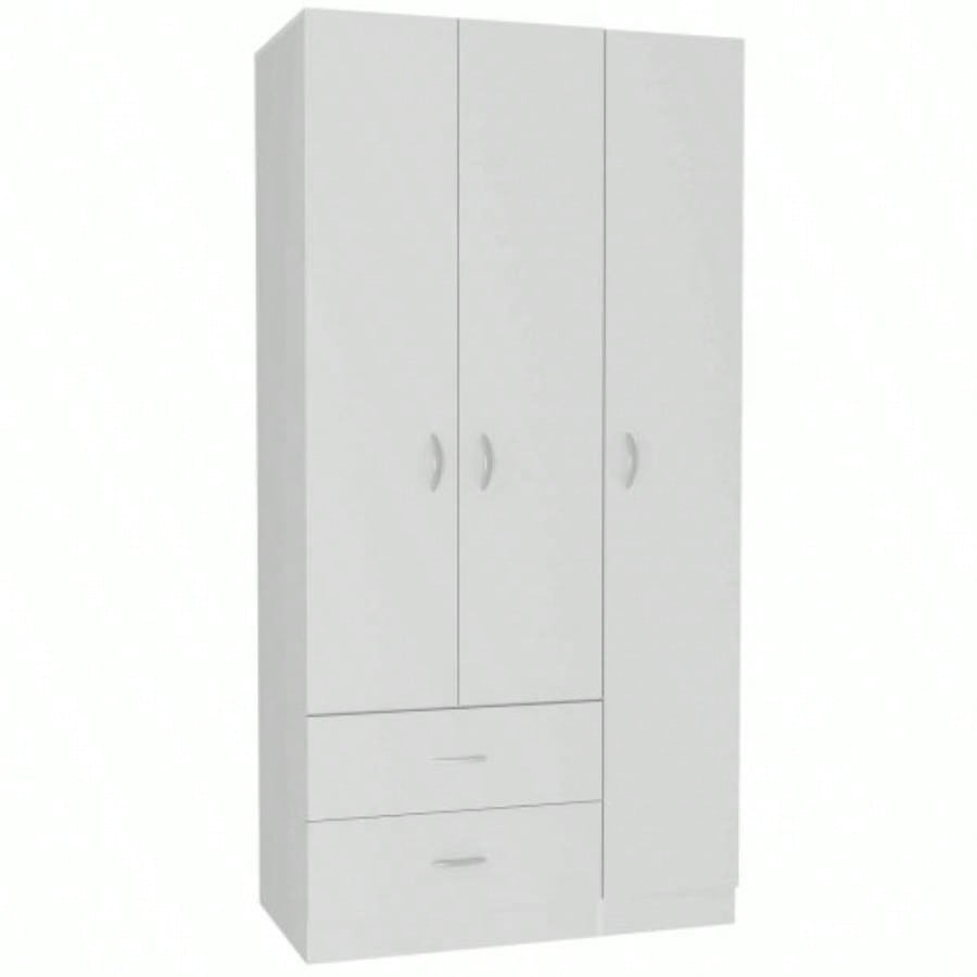 Rowaton 2 - Drawer 3 - Door Armoire White