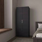 Trappe Armoire, Bedroom, Black