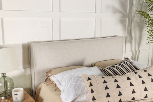 Sand Headboard with Flange Details