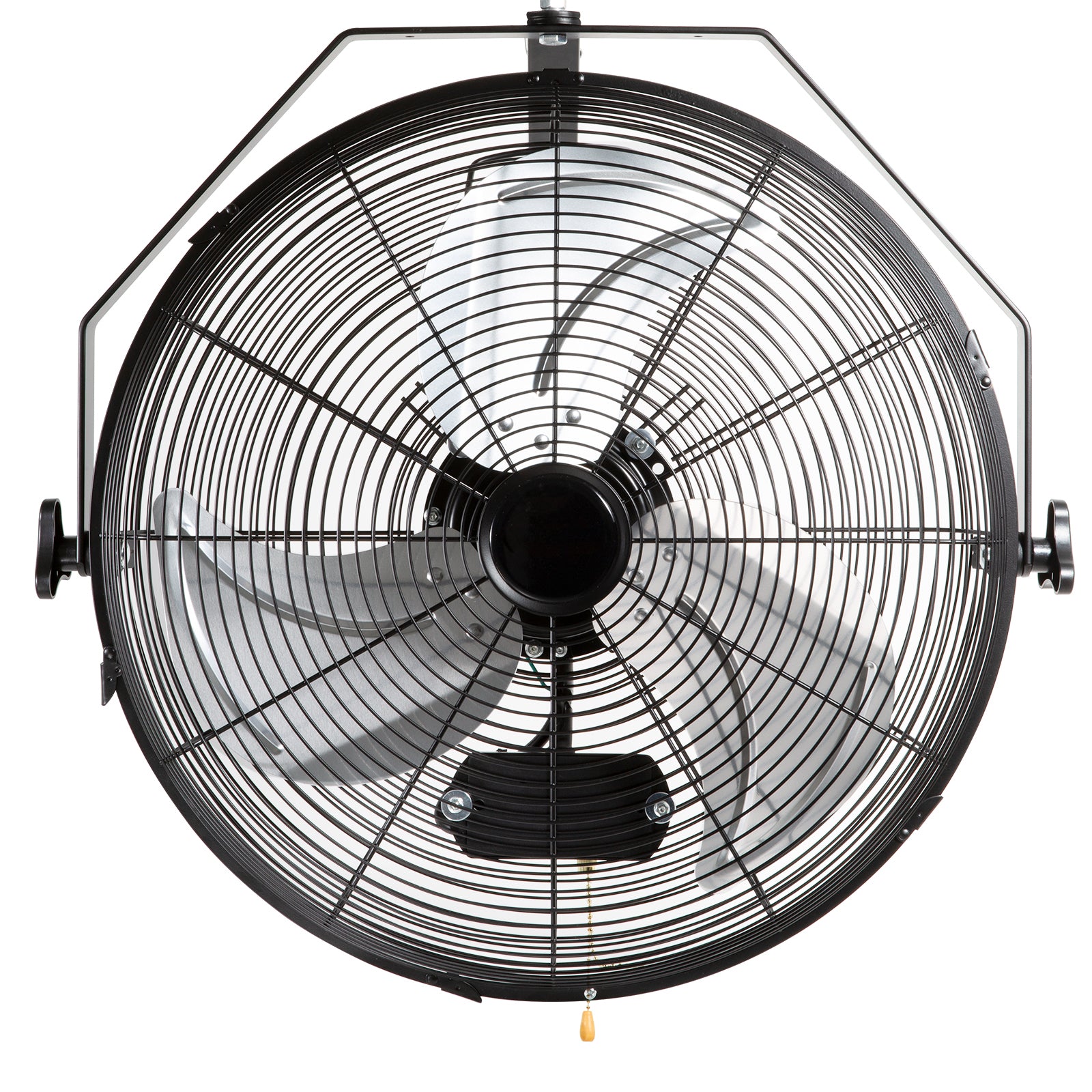 Wall Mount Fan, 18 Inch, 3-speed High Velocity Max. 4150 CFM, Waterproof Industrial Wall Fan, Commercial or Residential for Warehouse, Greenhouse, Workshop, Patio, Black, ETL Listed