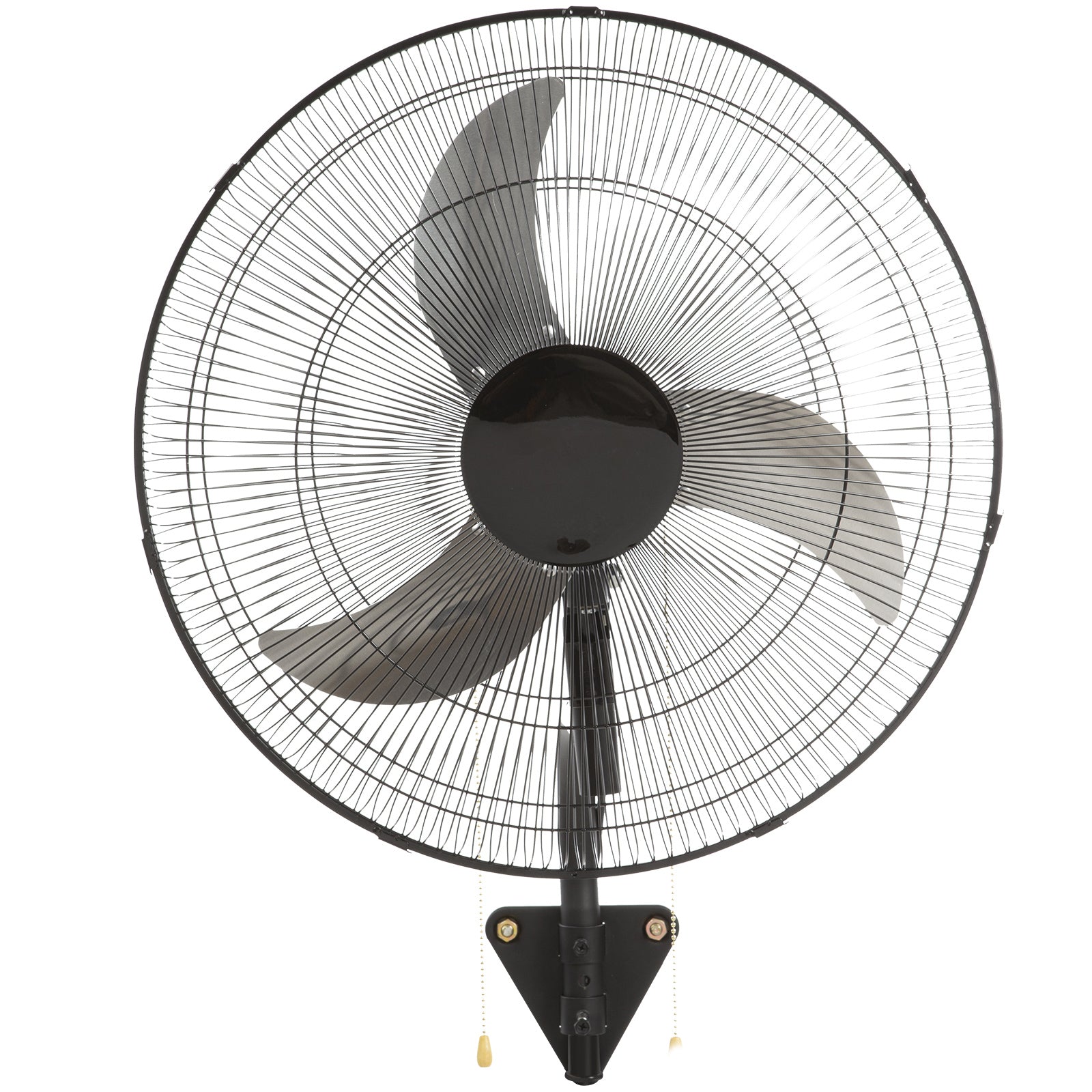 Wall Mount Fan, 20 Inch, 3-speed High Velocity Max. 4650 CFM Oscillating Industrial Wall Fan, Commercial or Residential for Warehouse, Greenhouse, Workshop, Patio, Basement, Black, ETL Listed