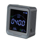 Carbon Dioxide Monitor, CO2 Controller with Temperature and Humidity Display, NDIR Sensor, Carbon Dioxide Detector for Bedside, Home, Office, Car, Lightweight & Portable