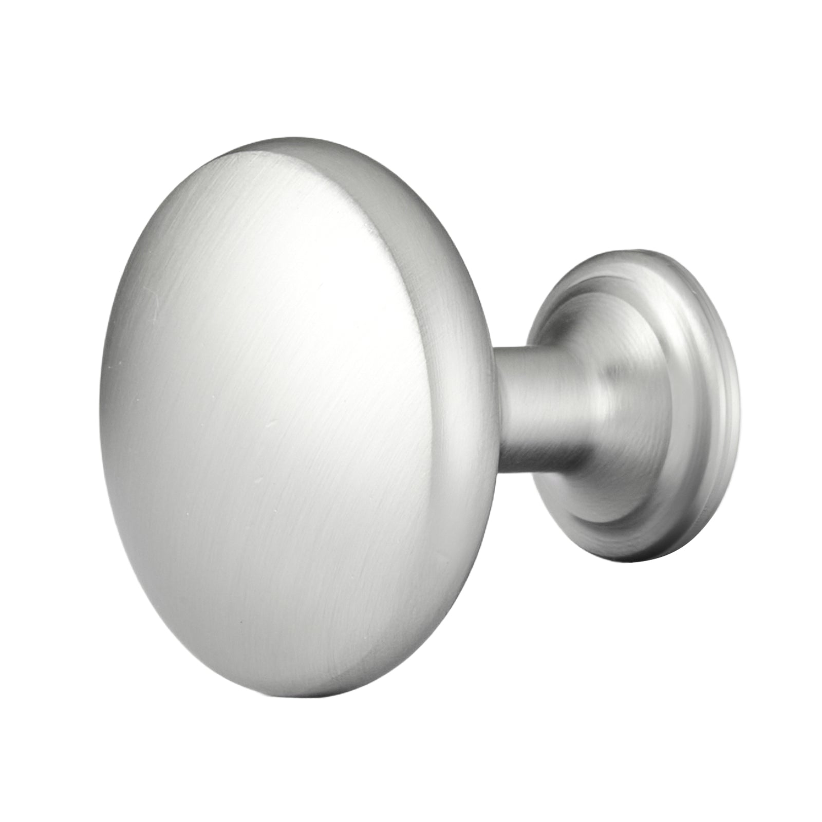 Cabinet Knobs, 25 Pack, 1.1 Inch Zinc Alloy Drawer Pulls & Door Handles, Mushroom Kitchen Dresser Solid Knobs, Cupboard Hardware with Screws for Bathroom Closet Cabinets Drawers, Nickel Color