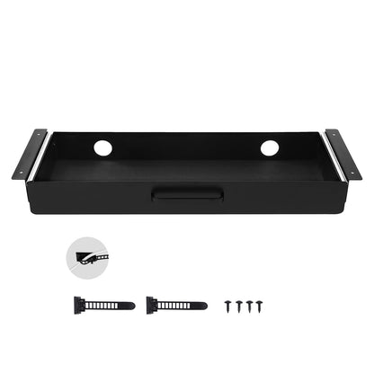 22 in Under Desk Drawer Organizer Slide-out Drawer Space Saver for Home Office