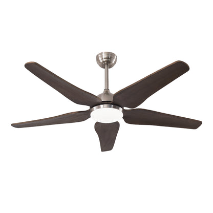 52" Ceiling Fan with Lights Quiet DC Motor  Ceiling Fans 6 Speed Levels,Reversible Ceiling Fan, for Patio Living Room, Bedroom