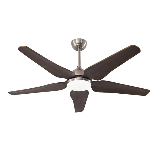 52" Ceiling Fan with Lights Quiet DC Motor  Ceiling Fans 6 Speed Levels,Reversible Ceiling Fan, for Patio Living Room, Bedroom