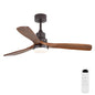 52 Inch Ceiling Fan with LED Light - 3 Adjustable Color Temperatures, Memory Function, Reversible DC Motor,for Living Room & Bedroom