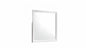 Blaze Modern Style Mirror Made with Wood in White (Only Mirror)
