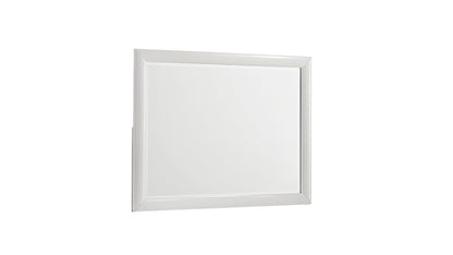 Soul Modern Style Mirror Made with wood in White(Includes Mirror Only)