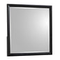 Houston Traditional Style Mirror Made with Wood in Walnut(THIS ITEM INCLUDES MIRROR ONLY)