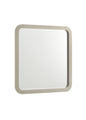 Aria Elegant Beige Framed Mirror made with wood(Includes Only Mirror)