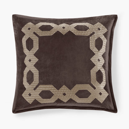 European Pillow Sham Brown 26x26"
