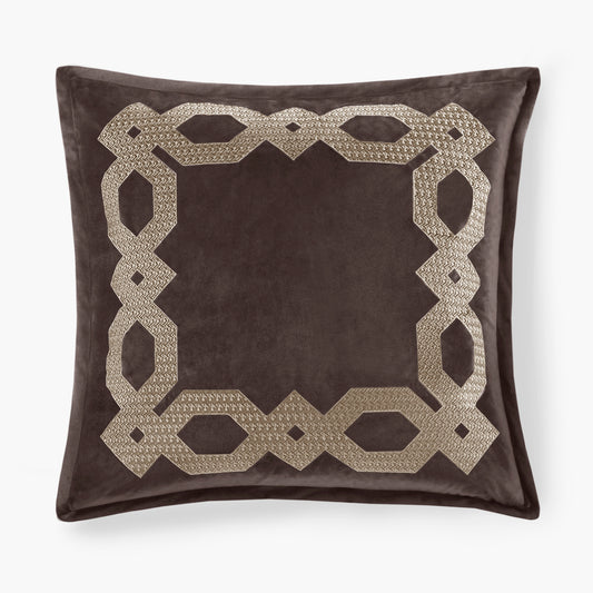 European Pillow Sham Brown 26x26"