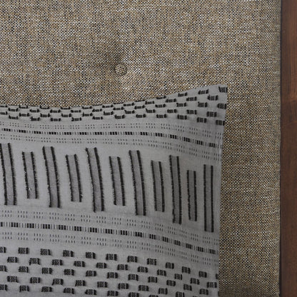 King Size Grey Black Cotton Comforter Set