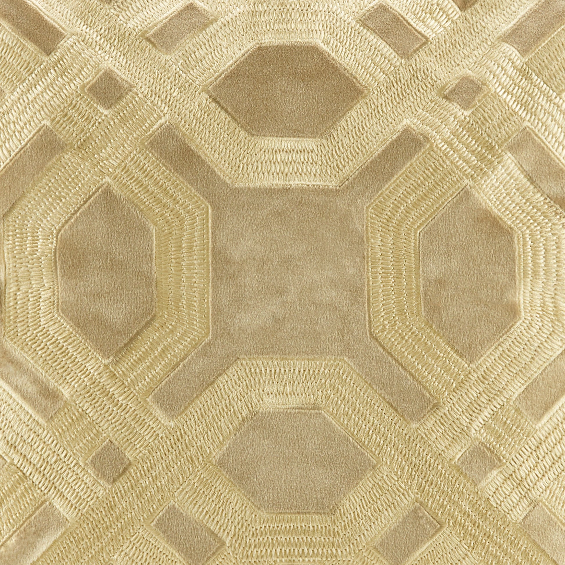 18x18" Gold Cotton Decorative Pillow Set