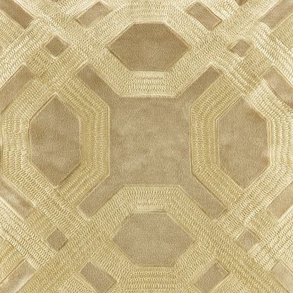 18x18" Gold Cotton Decorative Pillow Set