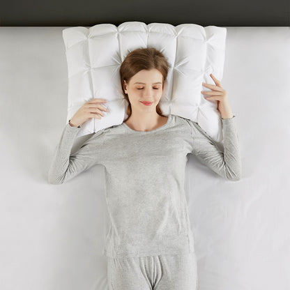 White Polyester Pillow Protector Single Bed
