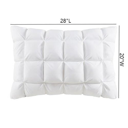 White Polyester Pillow Protector Single Bed