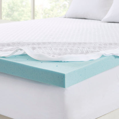 Cooling Gel Mattress Topper - White, 80x60"