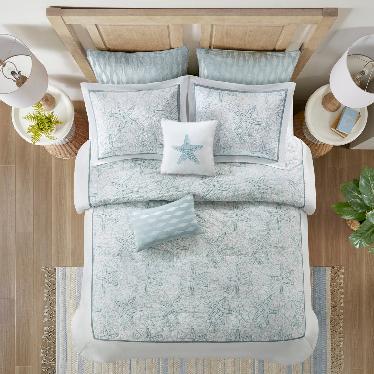 King Cotton Multicolor Duvet Cover Set