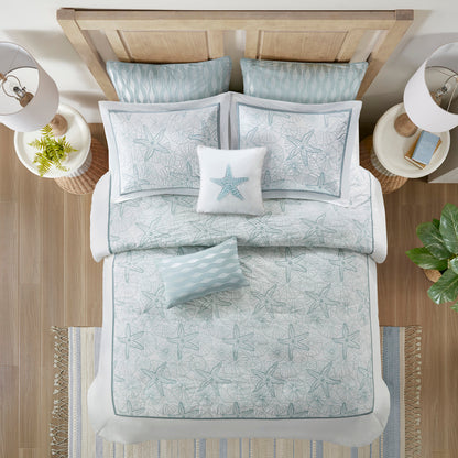 King Cotton Multicolor Duvet Cover Set