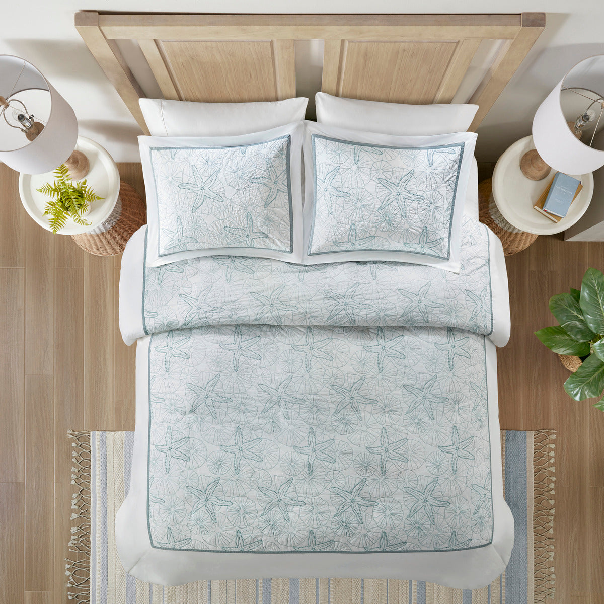 King Cotton Multicolor Duvet Cover Set