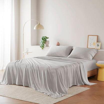 3 PCS Twin All Season Sheet Set Grey