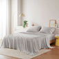 3 PCS Twin All Season Sheet Set Grey