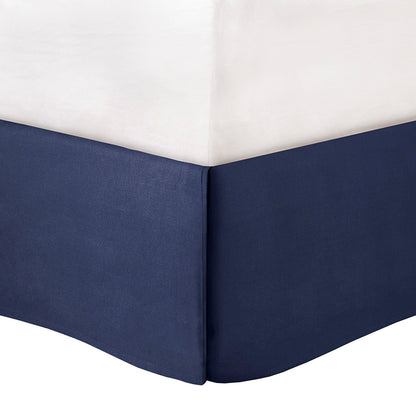 King Size Indigo Polyester Comforter Set