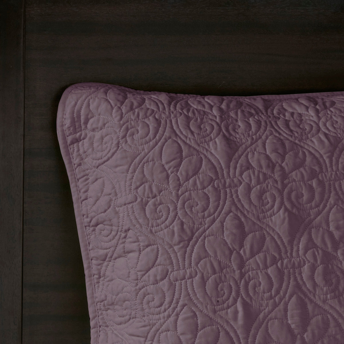 Purple Cotton King/Cal King Reversible Quilt Set