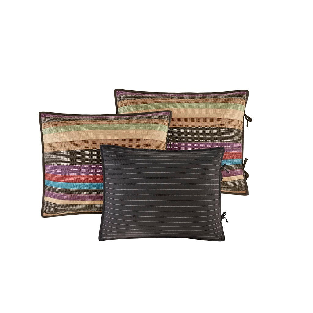 Twin Daybed Cover Set - Multi Lodge Stripe