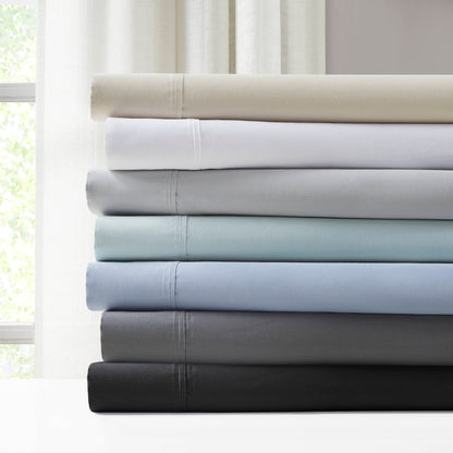 Cal King Cotton Blend Sheet Set - Black