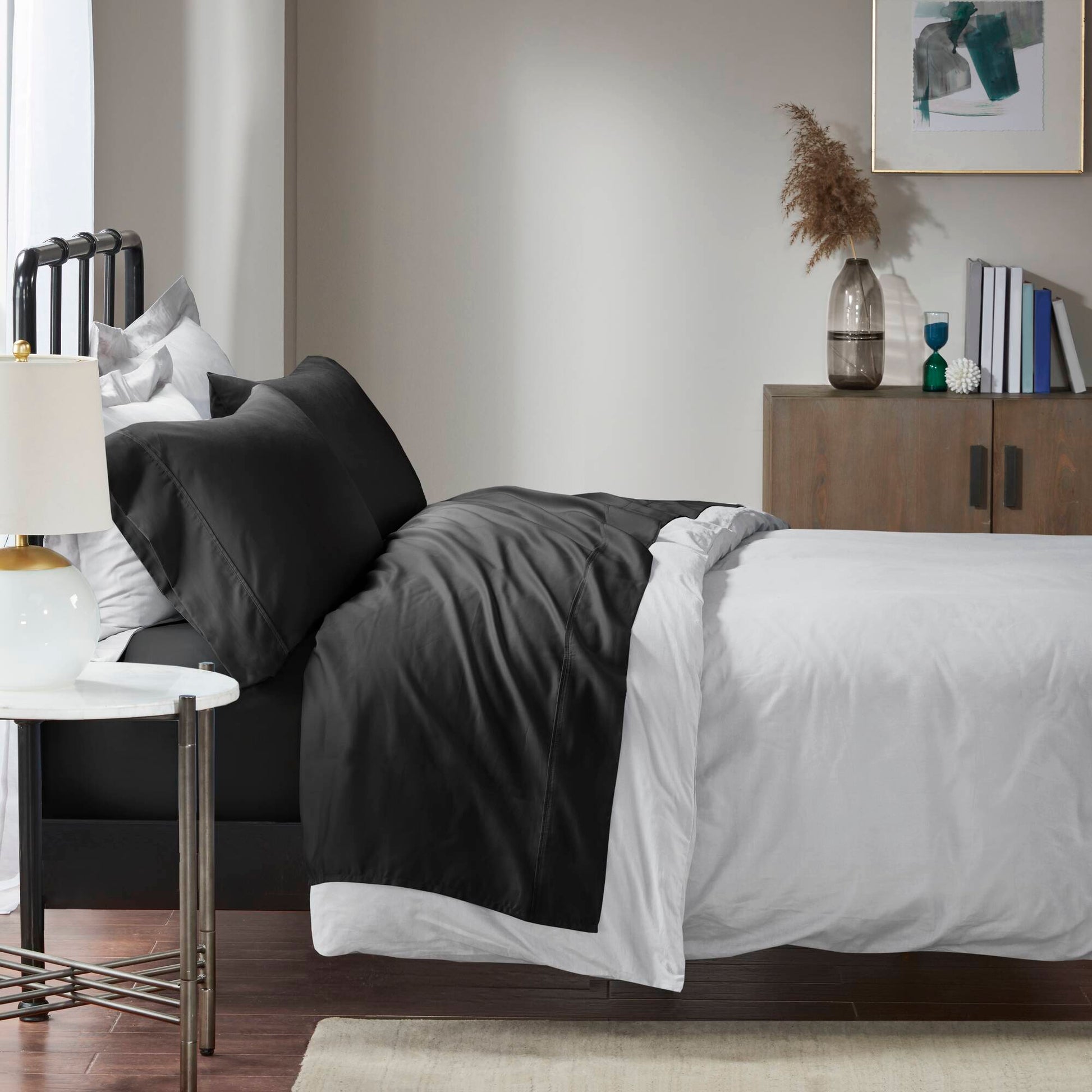Cotton Blend 4 PC Sheet Set Cal King