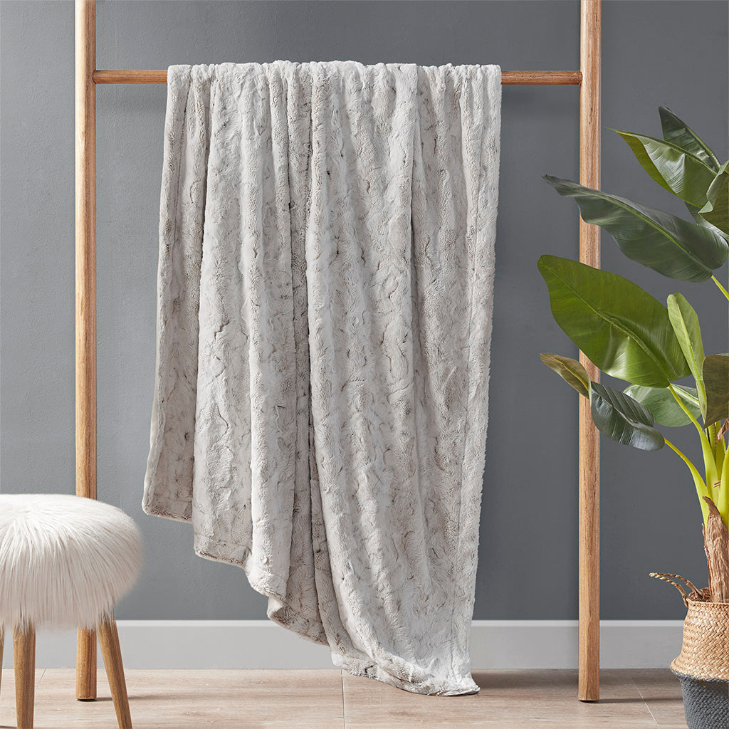 Oversized Faux Fur Throw