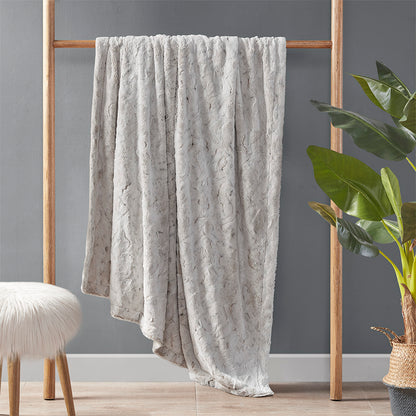 Oversized Faux Fur Throw