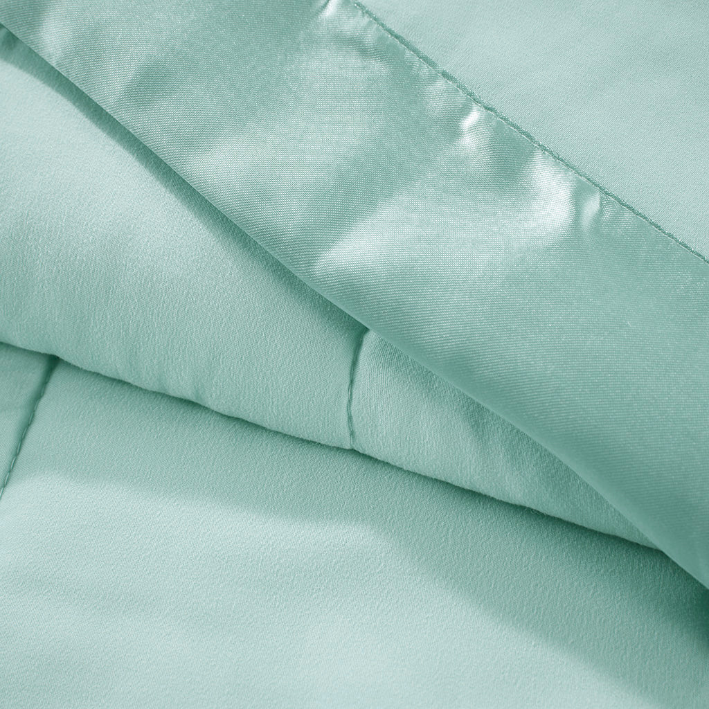 Seafoam Polyester King Size Blanket - Lightweight Summer Bedding