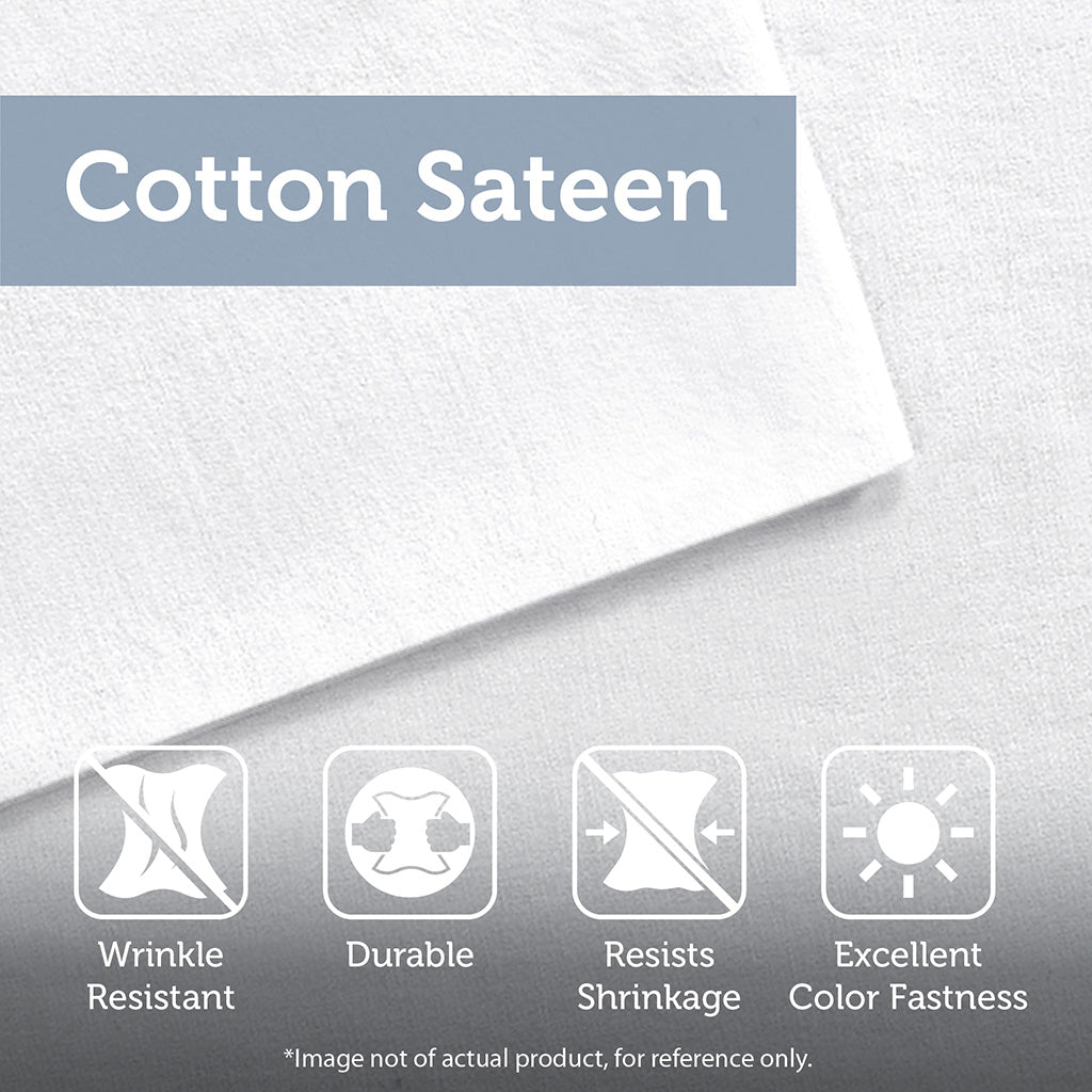 Grey Cotton Euro Sham - 26 Inch for Home Spaces