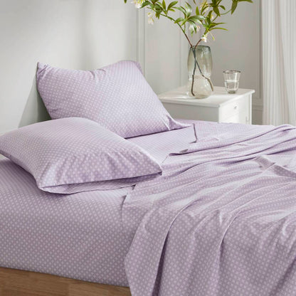 King Taupe Floral Bed In A Bag Set for Bedrooms