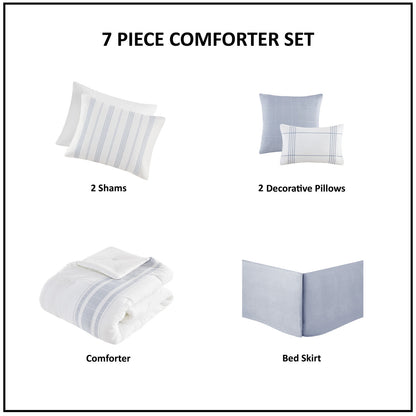 King Size Multicolor Polyester Comforter Set