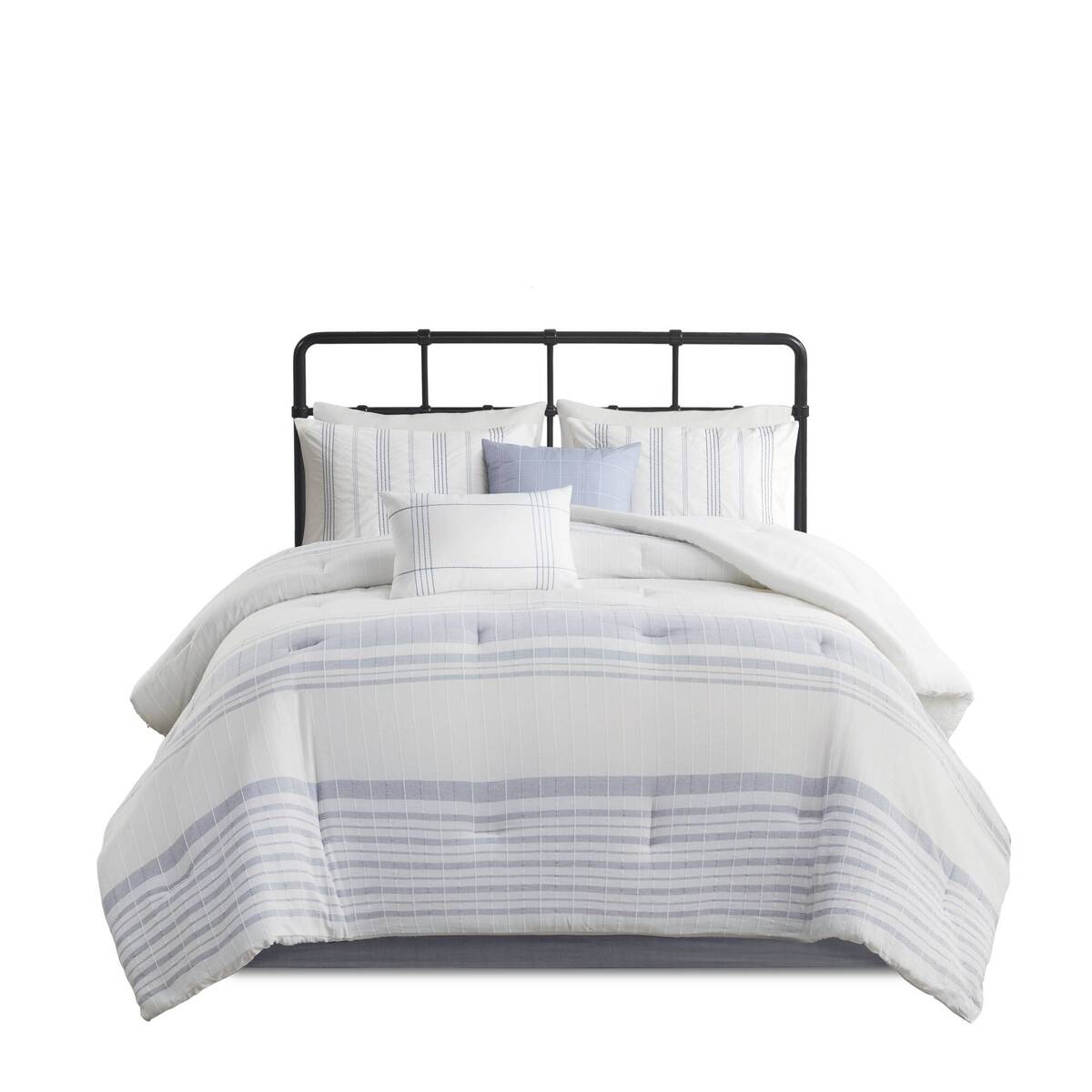 King Size Multicolor Polyester Comforter Set