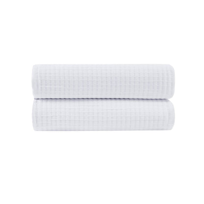 White Polyester Coverlet - Full/Queen Size