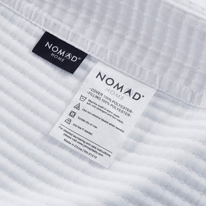 White Polyester Coverlet - Full/Queen Size