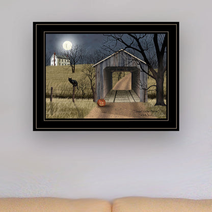 Trendy Wall Art - Sleepy Hollow Bridge Framed Print Multicolor