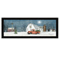 Trendy Decor 4U "Winter on The Farm" Framed Wall Art, Modern Home Decor Framed Print for Living Room, Bedroom & Farmhouse Wall Decoration by Billy Jacobs
